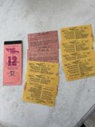 Lot of Vintage Walt Disney World Magic Kingdom TICKET BOOKS Courtesy Guest/Adult — photo 1