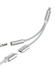 for IPhone Headphone Adapter for Apple AUX Jack 2in1 Audio Lightning to 3.5mm...
