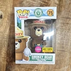 Funko Pop! Vinyl Ad Icons Smokey Bear #75 Flocked Hot Topic Exclusive