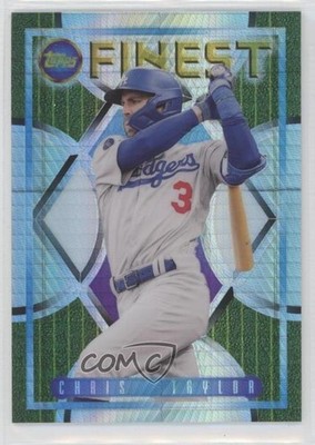 2022 Topps Finest Flashbacks Prism Refractor 5/35 Chris Taylor #16 0tw4