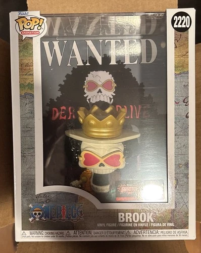Funko Pop! Small Cover Case: One Piece - Brook - Target (Exclusive) #2220