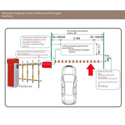 Single Channel 240V Vehicle Loop Detector for Industrial For gate Applications