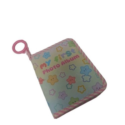 Baby First Moments Album Stoffeinband 5,5 x 7 Zoll 10 Taschen Andenken Sammelalb
