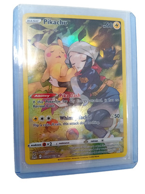 Pikachu TG05/TG30 Lost Origin Trainer Gallery Illustration Rare NM Con - FSS