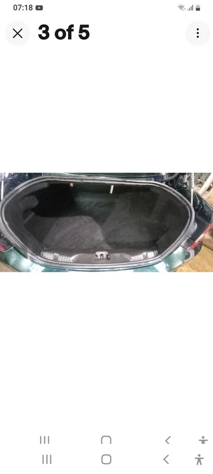 Jaguar XF Genuine Boot Liner - Image 4 of 4