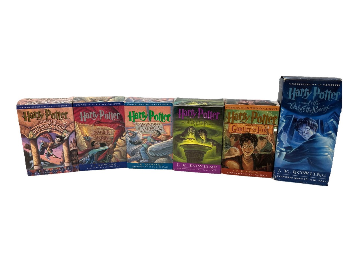 Audiobook Sets Harry Potter 1-6 Bias Cassette Tape JK - Main Image