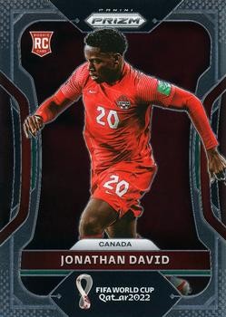 Jonathan David 2022 Panini Prizm FIFA World Cup Qatar - RC #49 - Canada