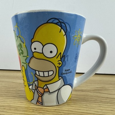 Simpsons Vintage No Catastrophes Homer Simpson Coffee Cup Mug The Simpson's