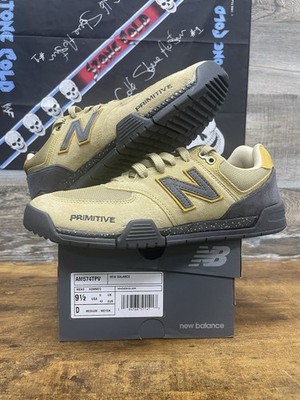 Size 9.5 - Primitive x New Balance All Coasts 574 Sand Black | eBay