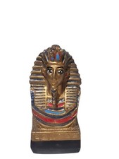 Vintage Unique Pharaonic Handmade Ancient Egyptian King Tut Head Statue