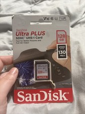 SanDisk 128GB Ultra Plus SDXC UHS-I Card