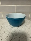 Pyrex #401 A-37 Primary Blue 1.5 Pint Nesting Mixing Bowl Vintage