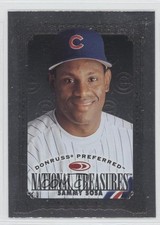 1997 Donruss Preferred National Treasures Silver Sammy Sosa #195 0a7