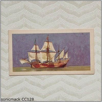 Brooke Bond The Saga of Ships #10 Madre De Dios Tea Card (CC128)