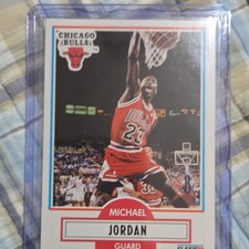 Fleer 1990-91 Michael Jordan #26 Chicago Bulls NBA Basketball Trading Card