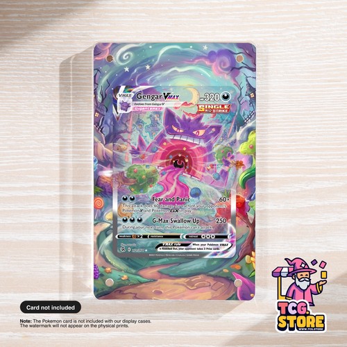Gengar VMAX 271/264 - Fusion Strike | Pokémon Extended Artwork Display Case