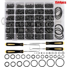 1540 Pcs O Ring Kit 32 Size Nitrile Rubber Oring Assortment Set for Car Auto Veh
