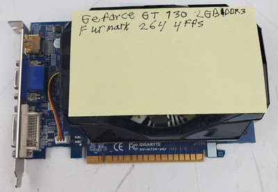 GigaByte GV-N730-2GI Nvidia GeForce GT 730 2GB PCIe Graphics Card HDMI/VGA/DVI