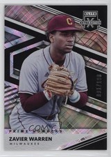 2020 Panini Elite Extra Edition Prime Numbers A /190 Zavier Warren #92 1m8f