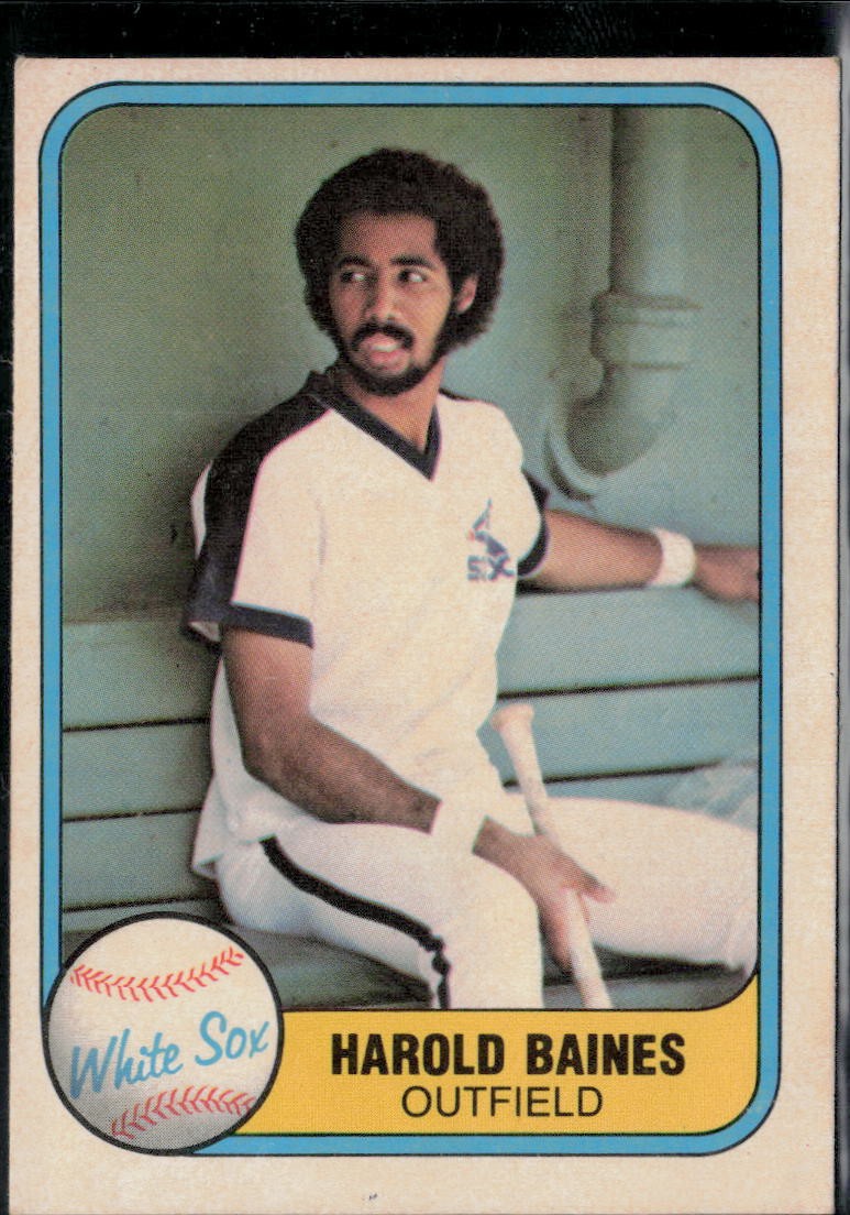1981 Fleer #346 Harold Baines