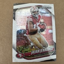 JAUAN JENNINGS 2025 Panini Prizm Disco Prizm #258 San Francisco 49ers