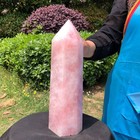 9.74LBNatural beautiful Powder Crystal Column Wand Obelisk Mineral Healing 5056 — photo 7