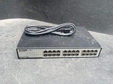 D-Link 24-Port Gigabit Ethernet Switch DGS-1024D with Cable