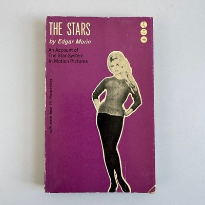 The Stars Edgar Morin 1961 2nd Printing Film Studies Hollywood Grove Press