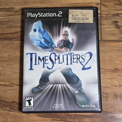 TimeSplitters 2 PS2 PlayStation 2 2002 Shooter No Manual Needs Resurfacing