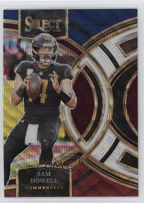 2023 Panini Select Premier Level Tri-Color Prizm /225 Sam Howell #158 0w8p