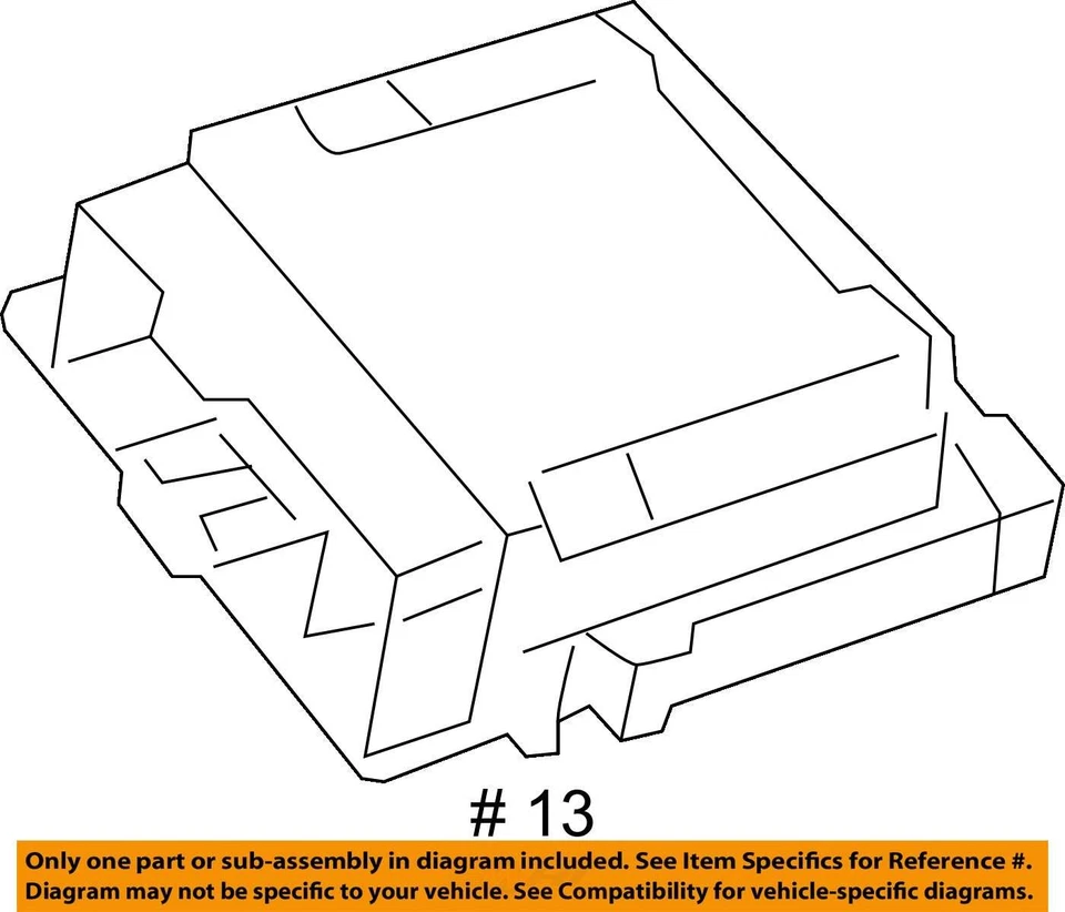 System Restraint Bag Module  Deployment Fits 17-23 CHARGER 880294 - Image 4 of 4