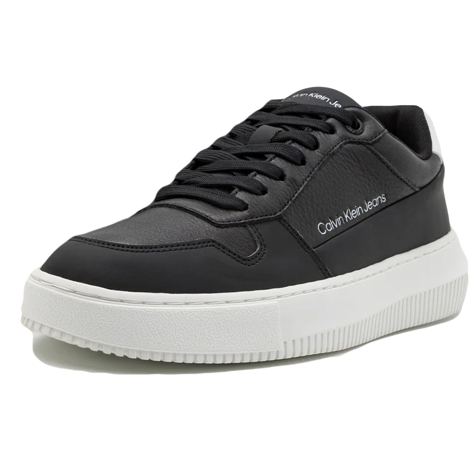 Джинсы Calvin Klein Schuhe на толстой подошве с низкой посадкой YM0YM008730GM Schwarz