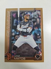 2025 Topps Update Luis Matos Gold Parallel #US29 /2025