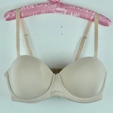 Wacoal 38D Red Carpet Full Figure Strapless Underwire Bra Convertible Straps