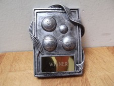 1 X PIERRE LOURDE VINTAGE ? PRIX TROPHÉE BOWLING GAGNANT, BONNE AFFAIRE DÉPART BAS.