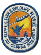 STS-107 NASA space shuttle Columbia US Fish & Wildlife Service recovery patch