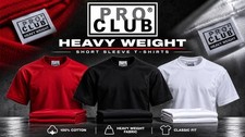 *CLOSING SALE!* PRO CLUB HEAVY WEIGHT SHORT SLEEVE 100% AUTHENTIC