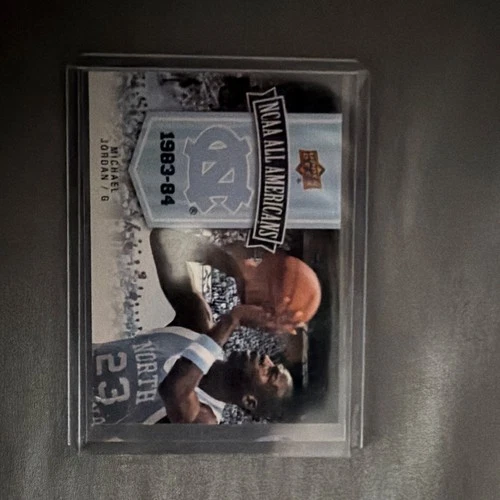 Upper Deck Michael Jordan NCAA All Americans 1983-84 Basketball Insert Card #111