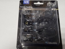 1 Pack Stack Tackle 1/2 - 1 1/2oz. SCREWY HEAD Jigs Black - FREE SHIPPING