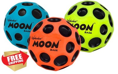 Waboba Moon Ball 3 Pack Colors Vary