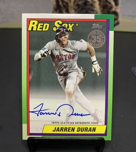 Jarren Duran Auto | eBay