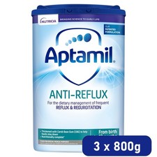 Image of 3 x 800g Aptamil Anti-Reflux Infant Milk Suitable From Birth - 12 Months