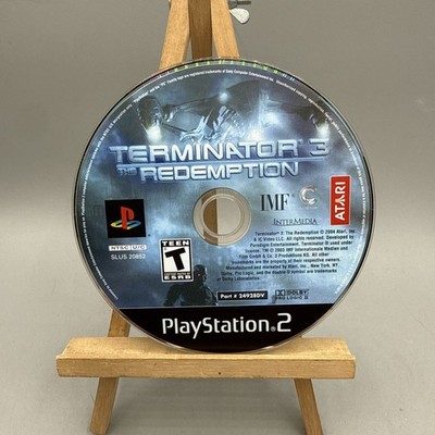 Terminator 3: The Redemption (Sony PlayStation 2, 2004) Disc Only *Tested*