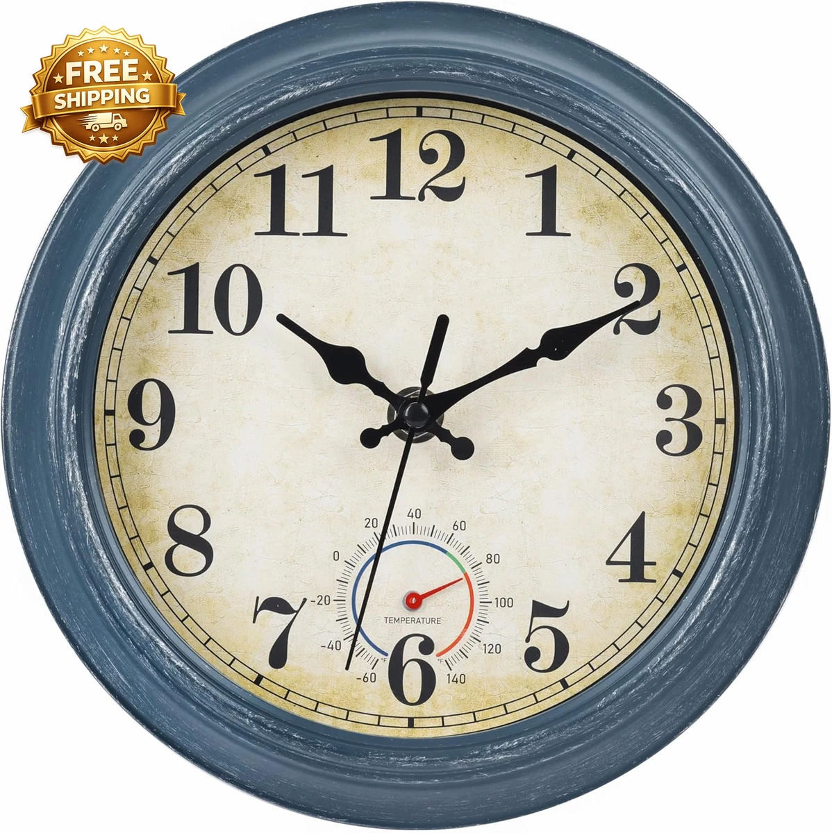 Blue Wall Clocks for sale | eBay