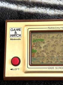 Nintendo Game & Watch Parachute PR-21 Wide Screen 1981 Tested Working From Japan