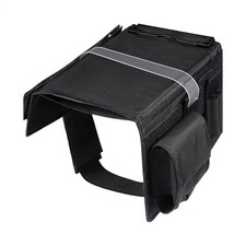 Reversible Pilot Kneeboard with Clipboard - Black