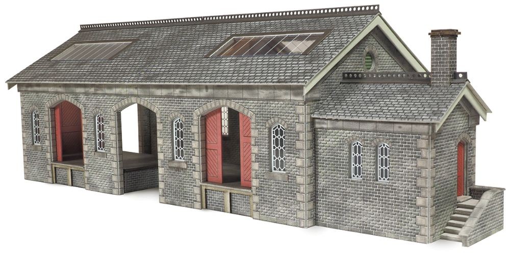 Metcalfe PO336 Settle - Carlisle Goods Shed OO Gauge Card Kit