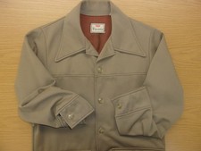 Vintage Levi s Panatela Jacket Men s Medium Khaki Button Front 60s 70s USA