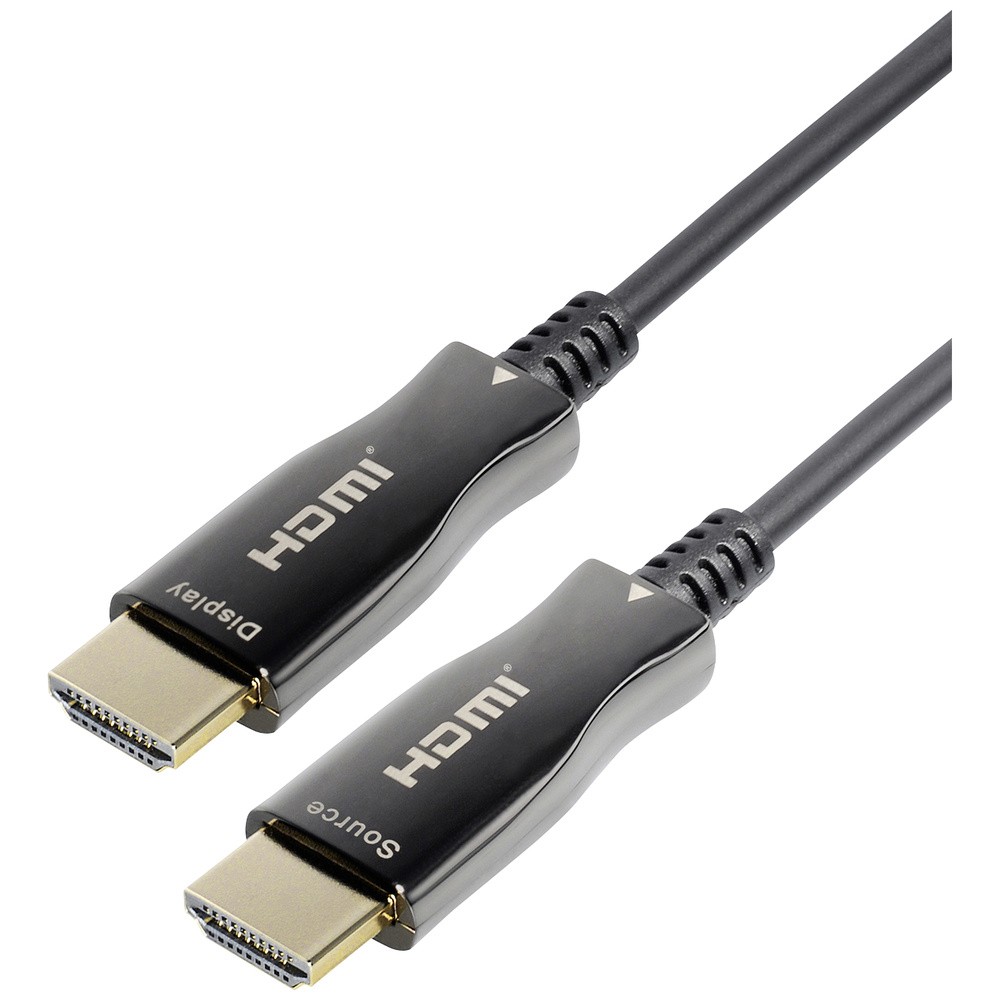 Maxtrack HDMI Anschlusskabel HDMI-A Stecker HDMI-A Stecker 5000 m Schwarz C 12690₽