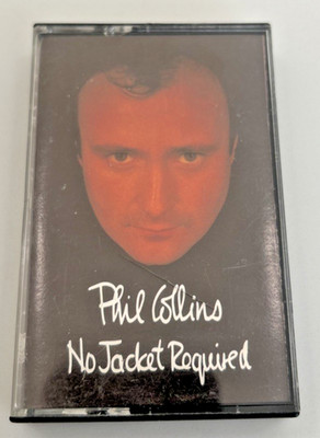 No Jacket Required by Phil Collins (1985, Virgin, Cassette, TCV 2345) Tested